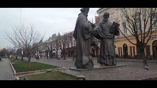 Restoration of Peace Square in Mukachevo.300 days of war with Russia