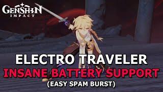 ELECTRO TRAVELER C6 SHOWCASE! INSANE BATTERY SUPPORT! - GENSHIN IMPACT #193