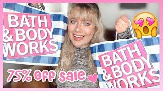 BATH & BODY WORKS SEMI ANNUAL SALE HAUL SUMMER 2020 (A LOT OF 75% OFF ITEMS)