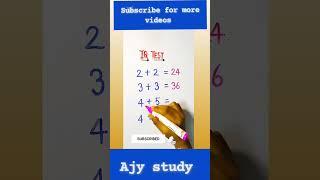 Tricky Math Puzzles for people. 99% of #trending #maths #viralvideo #shortvideo #song