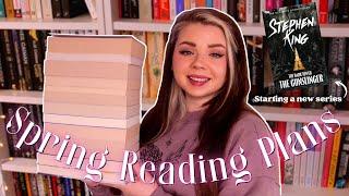 All the Books I'm Reading this Spring  Classics, horror & starting a new series