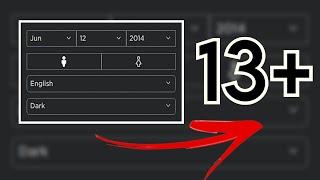 How to Change Account Age to 13+ (Roblox)