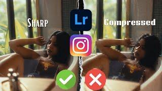 Best Lightroom EXPORT Settings for Instagram (2024)