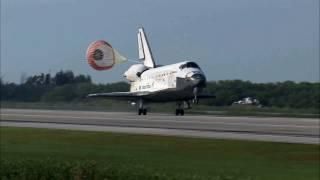 Landing of a Space Shuttle Full HD!