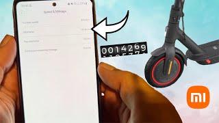 How To Check Mileage On Xiaomi Electric Scooter