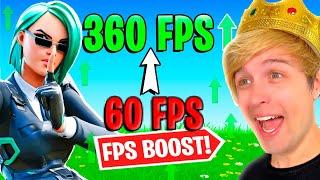 COMO AUMENTAR MUITO o FPS no FORTNITE! Melhores Configurações 2022 Fortnite Capítulo 3