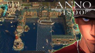 Anno 1800 How to use Docklands.. kinda | Let's play Anno 1800 Gameplay