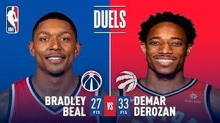 DeMar DeRozan and Bradley Beal Duel in Toronto | November 19, 2017