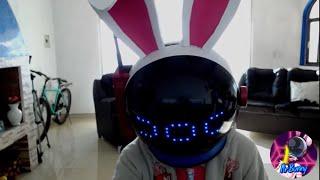 Mr Bunny me saluda en su directo :D