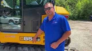 JCB 85Z-1 Excavator Walkaround with Ryan Sears