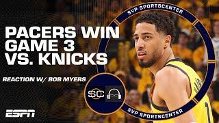Pacers win a Game 3 thriller vs. Knicks  Reaction from Indy + Bob Myers | SC with SVP