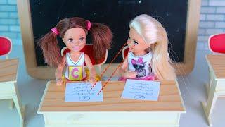 Дала Списать Подруге и Поплатилась  Мультики для детей Куклы Барби Про Школу IkuklaTV