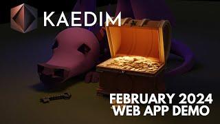 2D Images to a 3D Scene - Web App Demo Feb 2024 | Kaedim