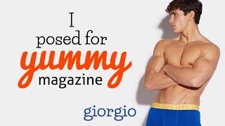 I posed for Yummy Magazine! Giorgio Ramondetta