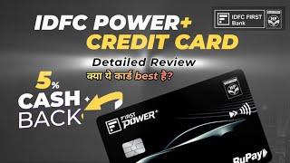 IDFC First Power Plus Credit Card Benefits | Detailed Review | Unboxing | Best Fuel Credit Card?