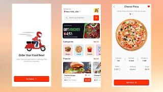 Food Ordering App UI Design In Flutter - Flutter UI Design