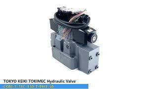 TOKYO KEIKI TOKIMEC COM-7-31C-130-T-PH1-30 DIRECTIONAL AND FLOW CONTROL VALVE