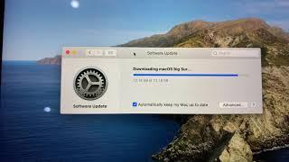 macOS Big Sur Installation 12.18 GB Stuck Long time