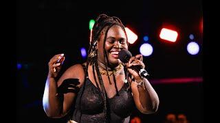 Daymé Arocena performs live at Grand Performances in Los Angeles