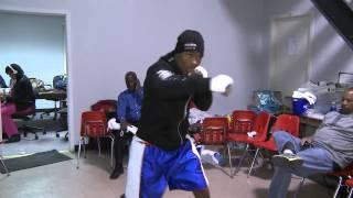 Jermell Charlo - Shadowboxing Before Rosado Fight - SHOWTIME Boxing