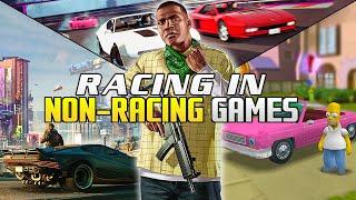 The World of Racing in Non-Racing Games