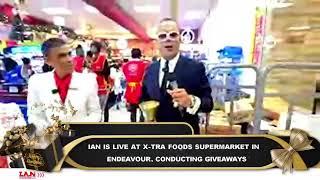 IAN ALLEYNE IS LIVE AT XTRA FOODS ENDEAVOUR , CONDUCTING GIVEAWAYS - THURSDAY 19TH DECEMBER 2024