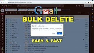 HOW TO BULK DELETE OLD EMAILS IN GMAIL (EASY & FAST)