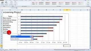 How To   Create a Basic Gantt Chart in Excel 2010
