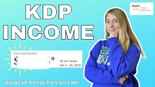 How Much I Made February 2023 With Amazon KDP | Low Content Book Publishing