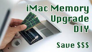 How to Upgrade 27-inch iMac Memory and Save $$$ | Best Way to Make iMAC Go Faster