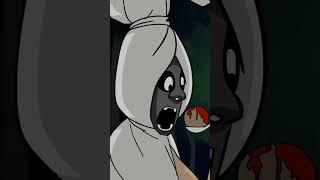 MELEDAK ‼️POCONG MAKAN BAKSO NUKLIR  #shorts #pocong