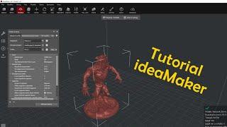 IDEAMAKER - Tutorial con configurazione di base per iniziare a stampare in 3D