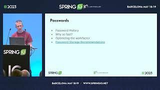 Enterprise Security with Spring Authorization Server 1.0 by Rob Winch @ Spring I/O