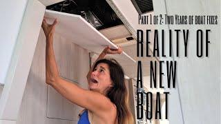 Reality of a New Boat || Part 1:  2 Years of Repairs to Our Leopard 45 Sailing Catamaran