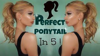 How To Do : THE PERFECT PONYTAIL - Hairstyle