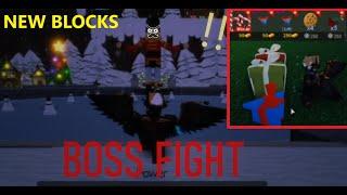 Build a boat CHRISTMAS UPDATE! (BOSS FIGHT!) Roblox