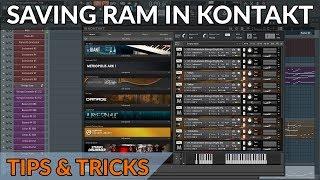 How To Save RAM when Composing with Kontakt - Tips & Tricks