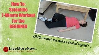 Scientific 7-minute workout -- How To Demo (Funny!)