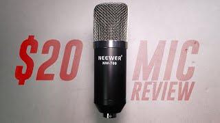 Neewer NW-700 Budget Mic Review / Test (vs. AT2020, P120, V67, U87)