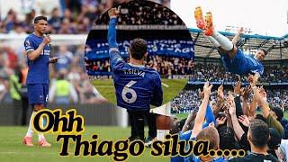 Thiago Silva Emotional Full Speech As He Leaves Chelsea! One A Blue Always A Blue. THANK YOU