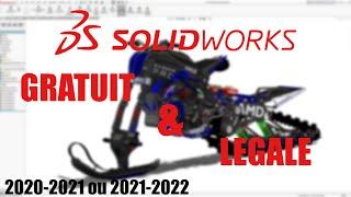 COMMENT INSTALER SOLIDWORKS 2021 2022 GRATUITEMENT & LEGALEMENT ?