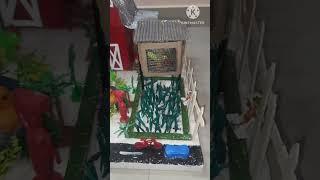 farm animals model/ farm animals project ideas/ farm animals school project/ farm animals