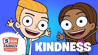 How to Be Kind to Others (Fruit of the Spirit) - 5 Minute Family Devotional | Bible Stories for Kids