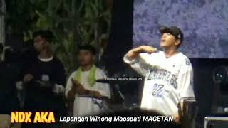 Cinta Dari Rasa Bukan Dari Harta Konser NDX AKA Lapangan Winong Maospati MAGETAN