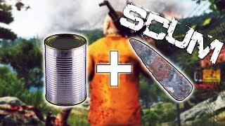 Scum: How to Open a Can With Just a Stone Knife! Beginners Tutorial