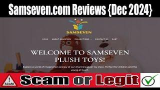 Samseven.com Review: Is Sam Seven Scam or Legit? Watch Now Samseven Reviews