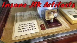 Rare John F Kennedy Artifacts and Jackie Kennedy Clothing Exhibits