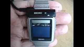 World's first LCD Wristwatch Television (1982)