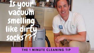 The 1 Minute Cleaning Tip - Making you vacuum smell fresh and clean