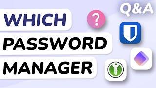 Q&A: How to REALLY Secure Your Password Manager